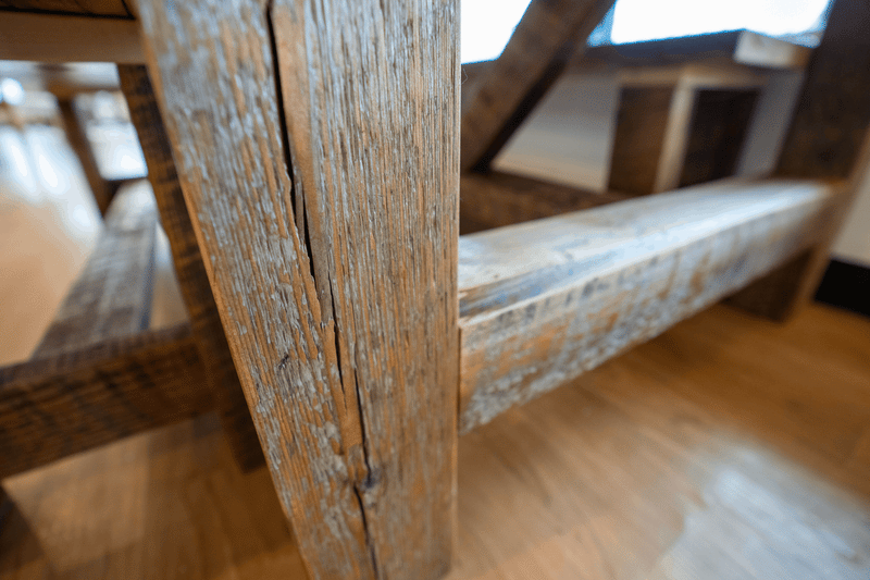 Reclaimed Wood Bench - Brick Mill Furniture