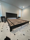 Tinted Oak Bed Frame - Brick Mill Furniture
