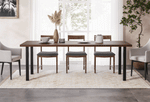 Walnut Parsons Dining Table - Brick Mill Furniture