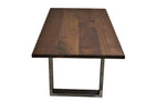 Wood Coffee Table, Solid Coffee Table - Walnut - Brick Mill Furniture