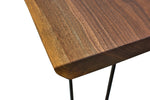 Wood End Table, Wooden Accent Table, Solid Wood Table - Walnut - Brick Mill Furniture