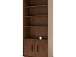 Wooden Bedroom Bookcase - Brick Mill Furniture