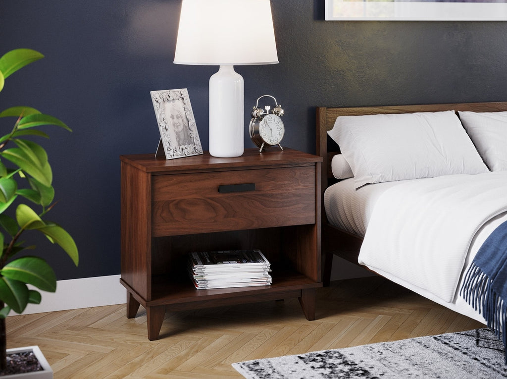 Wooden Bedroom Night Stand - Brick Mill Furniture