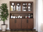 Wooden Country Buffet and Hutch - Brick Mill Furniture