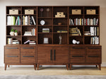 Wooden Sectional Bedroom Bookshelves - Brick Mill Furniture