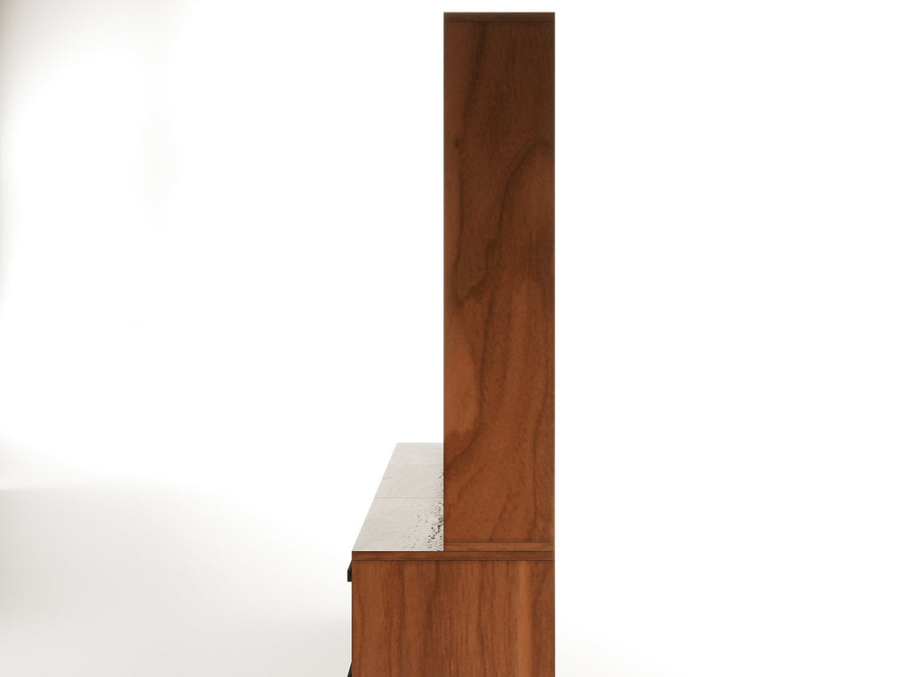 Wooden Sectional Bedroom Bookshelves - Brick Mill Furniture