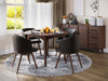 Wooden Shaker Round Dining Table - Brick Mill Furniture
